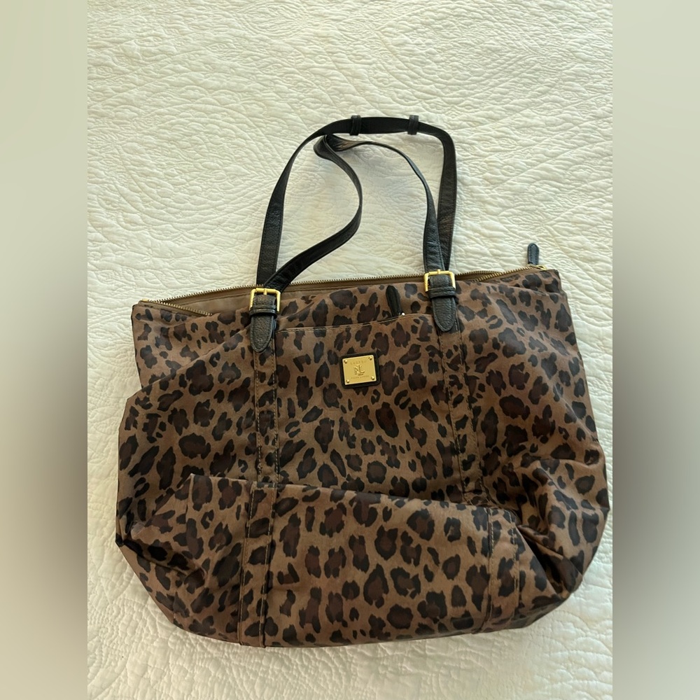 Ralph Lauren Leopard HandBag